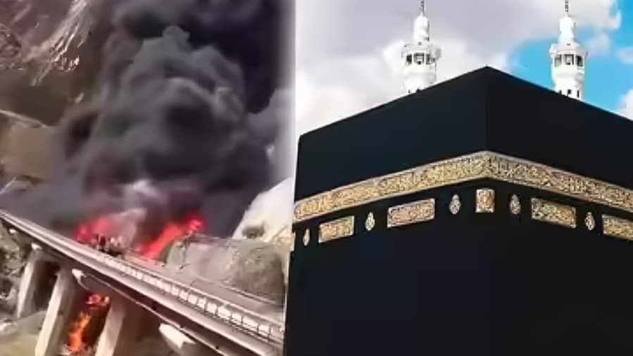 Bus Carrying Indian Pilgrims Explodes After Crash in Saudi Arabia, Forty Five Reported Dead