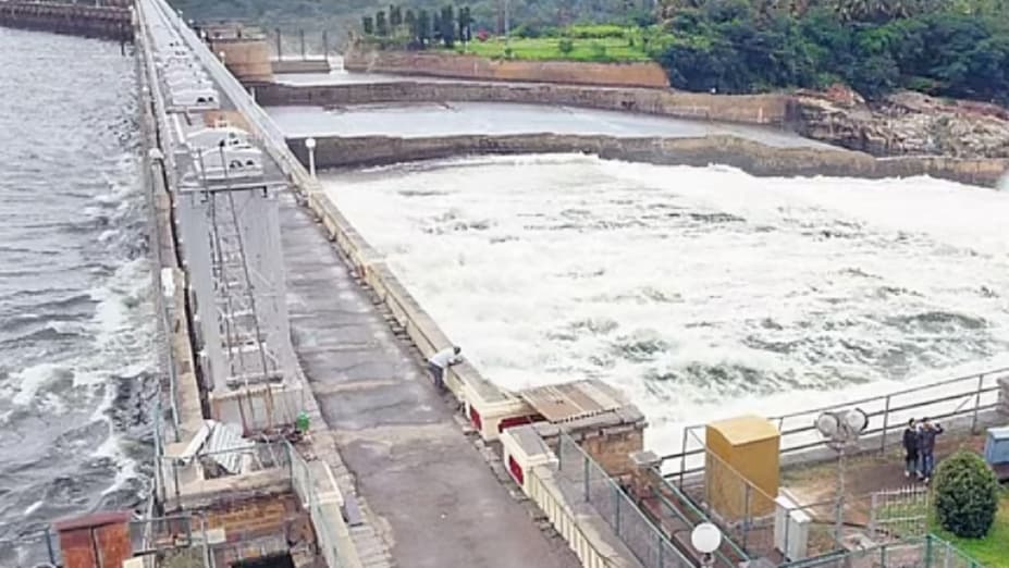 KRS Dam in Mandya Reaches Full Reservoir Level for the Third Time in 2025