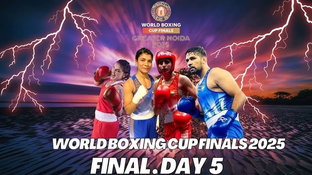 India Finishes Strong at World Boxing Cup Finals 2025 with 20-Medal Haul
