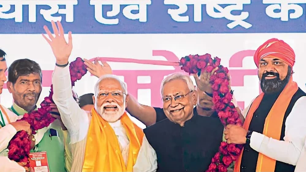 SP Leader Predicts BJP Could Replace Nitish Kumar Soon