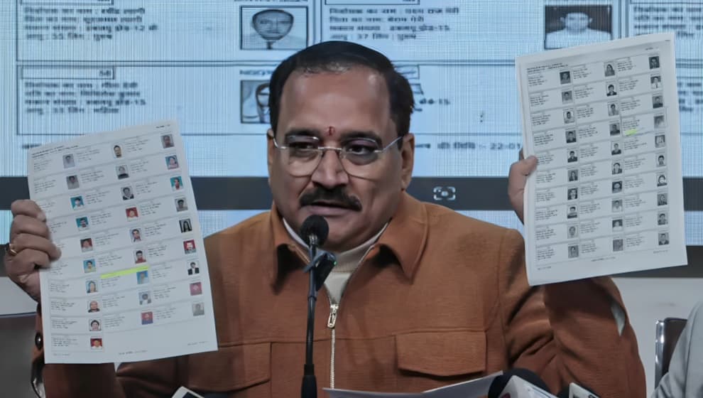 Delhi Congress Chief Alleges Voter List Irregularities in Ashok Vihar Ahead of MCD By-Polls