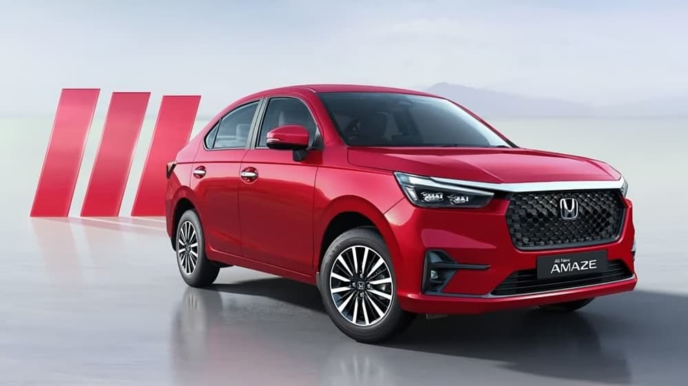 Honda Amaze 3rd Generation Achieves 5-Star Safety Rating from Bharat NCAP