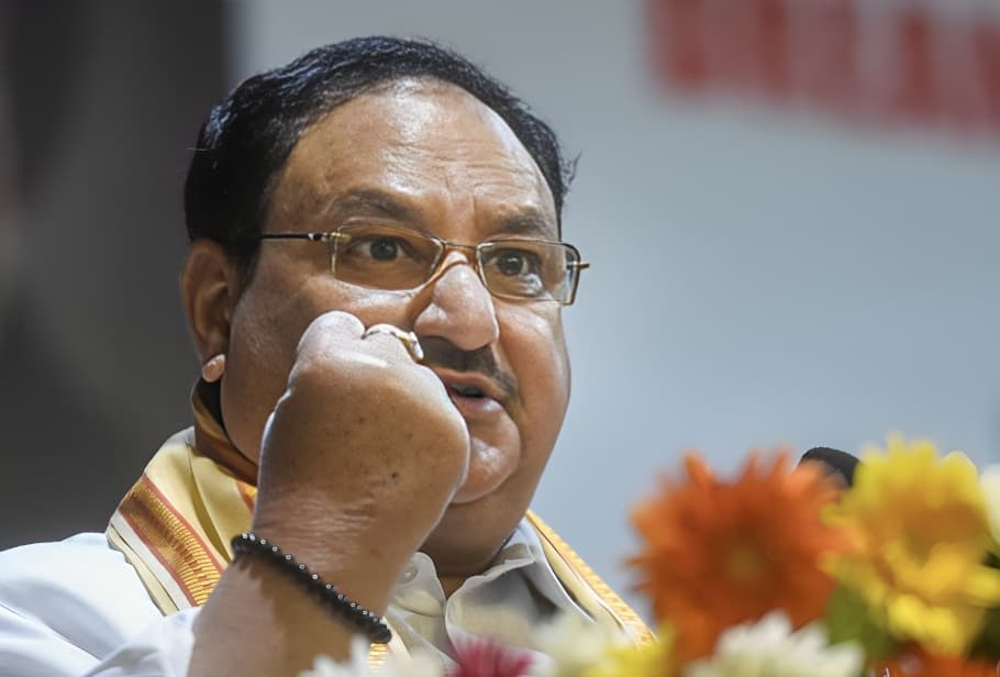 Nadda Criticises Congress: Says Party Tried to Erase Sardar Patel, Slams Nehru Over Article 370
