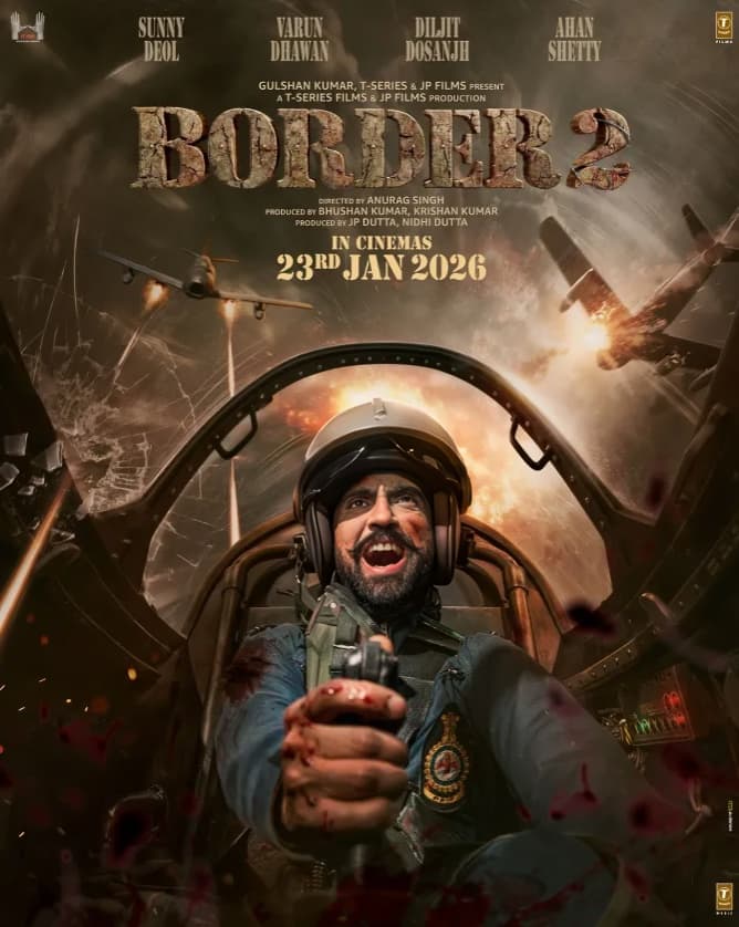 Diljit Dosanjh Shares First Look of Border 2, Promises High-Octane War Drama