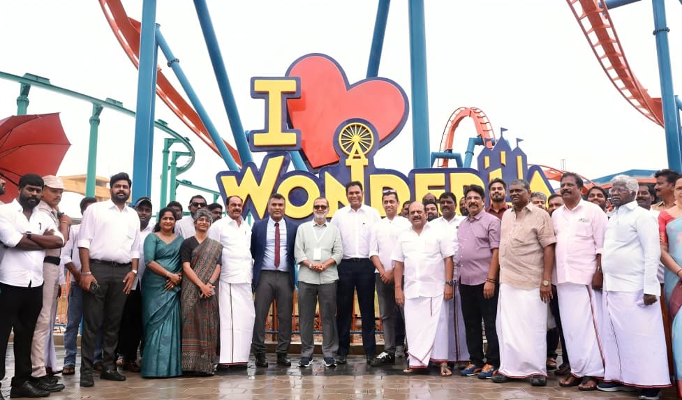 சென்னையில் இந்தியாவின் மிகப்பெரிய பொழுதுபோக்கு பூங்கா “வொண்டர்லா” திறப்பு
