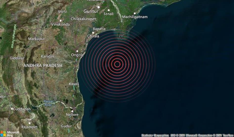 Minor Earthquake Strikes Prakasam District in Andhra Pradesh, No Immediate Damage Reported