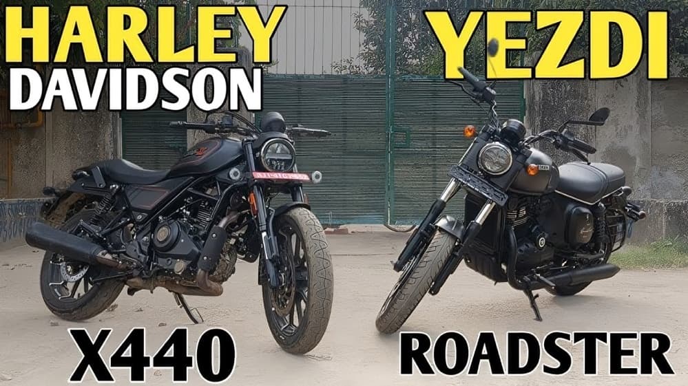 Harley Davidson X440 vs Yezdi Roadster: India’s Ultimate Roadster Comparison