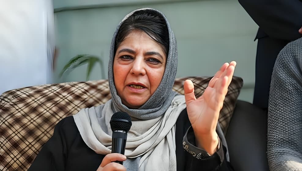 Mehbooba Mufti Urges PM, HM, NSA to Admit 2019 J&K Policy Failed and Start Fresh Outreach