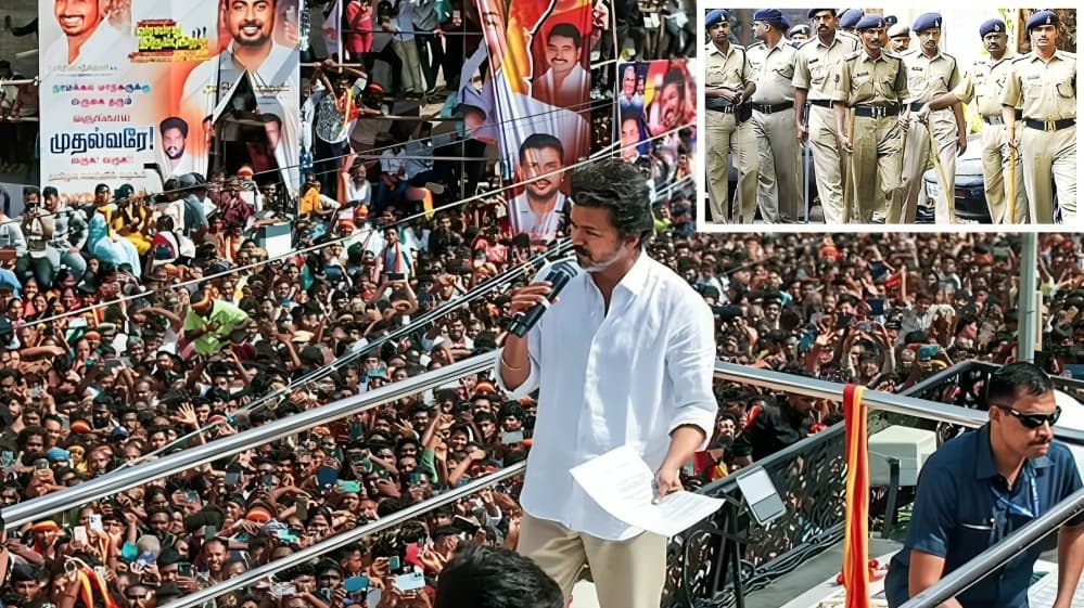 Puducherry Police Issue Advisory Ahead of TVK Public Meeting on December 9