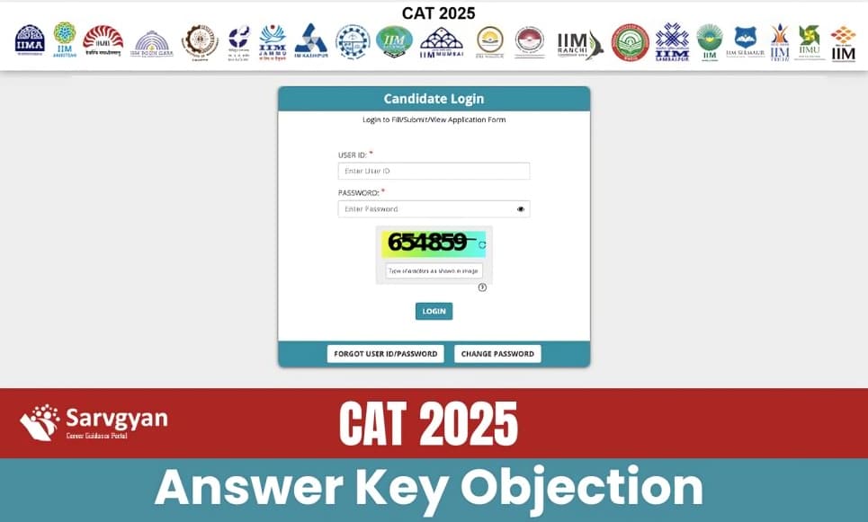 CAT 2025 Answer Key Objection Facility Begins, Candidates Can Raise Challenges Till December 10