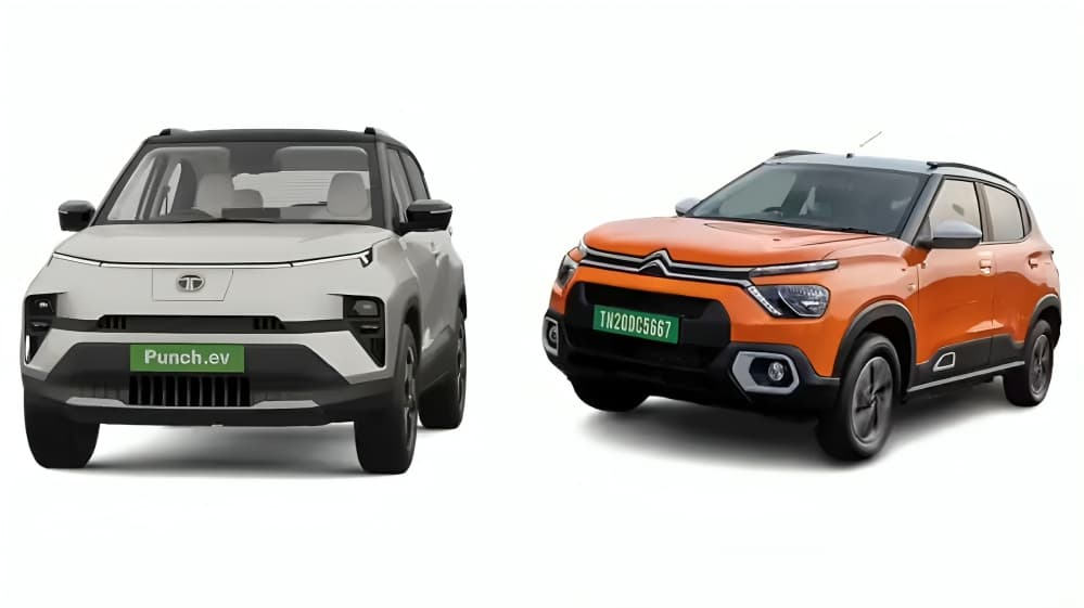 Citroen eC3 vs Tata Punch EV 2025: Price, Specs, Features, and Range Comparison