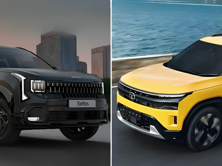 Kia Seltos vs Tata Sierra: Compact SUV Comparison 2025 – Specs, Features & Performance
