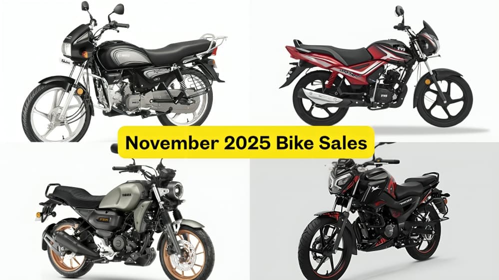 Top Two-Wheeler Manufacturers in India for November 2025: Hero, Honda and TVS Dominate Sales