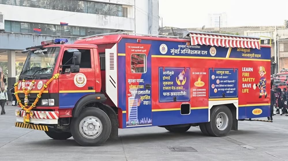 BMC Fire Brigade Launches Mobile Education Van to Promote Fire Safety in Mumbai
