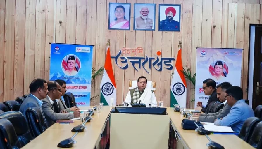 Uttarakhand CM Dhami Reviews Preparations for ‘Jan Jan Ki Sarkar, Jan Jan Ke Dwar’ Programme
