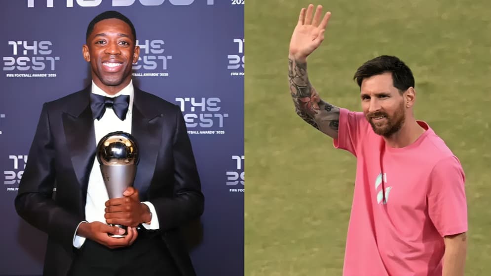 Ousmane Dembélé Equals Lionel Messi Record After Winning FIFA The Best Award