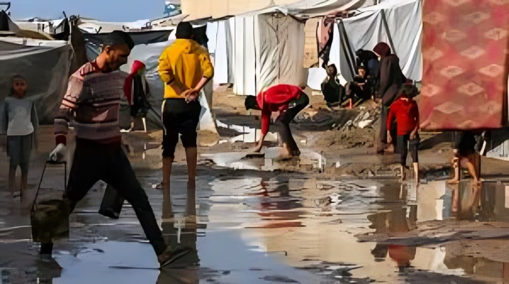 Cold Weather and Heavy Rain Worsen Humanitarian Crisis in Gaza