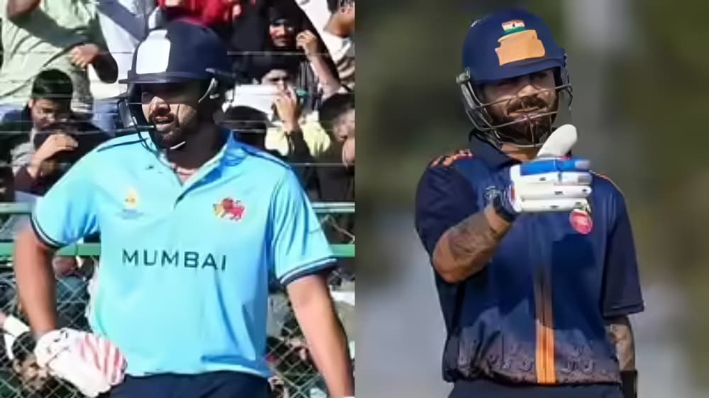 Why Virat Kohli and Rohit Sharma Are Absent from Today’s Vijay Hazare Trophy Matches