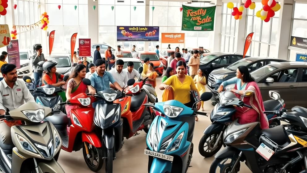 Two-Wheeler Sales Rise Sharply in 2025, GST 2.0 Reforms Drive Market Growth