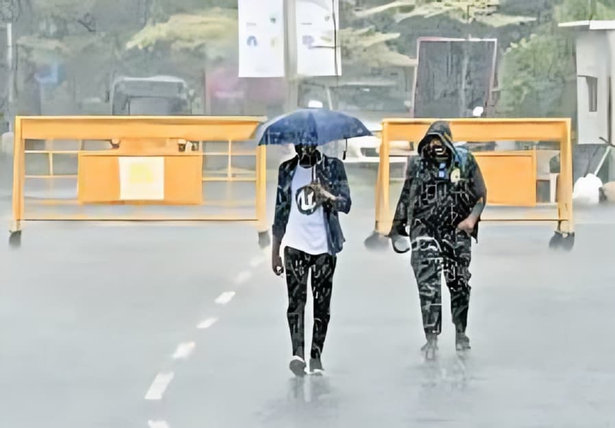 புத்தாண்டு முதல் நாளில் சென்னை முழுவதும் மிதமான மழை பல பகுதிகளில் குறிப்பிடத்தக்க பதிவுகள்