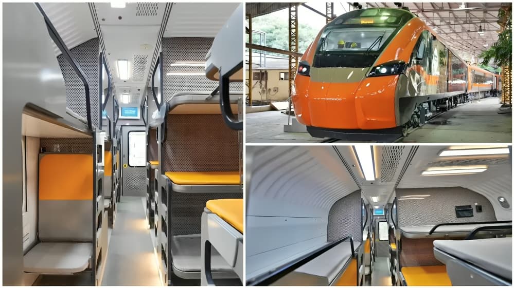 Vande Bharat Sleeper Train Equipped With Advanced Technology to Begin Operations Soon