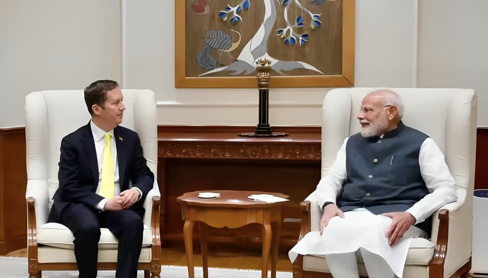 US Ambassador-Designate Sergio Gor Arrives in India Amid Tariff Tensions