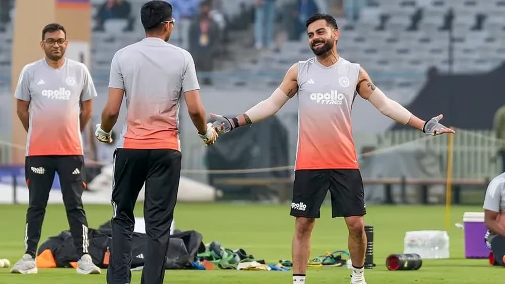 Virat Kohli’s Light-Hearted Arshdeep Singh Imitation Amuses Teammates Ahead of New Zealand ODIs