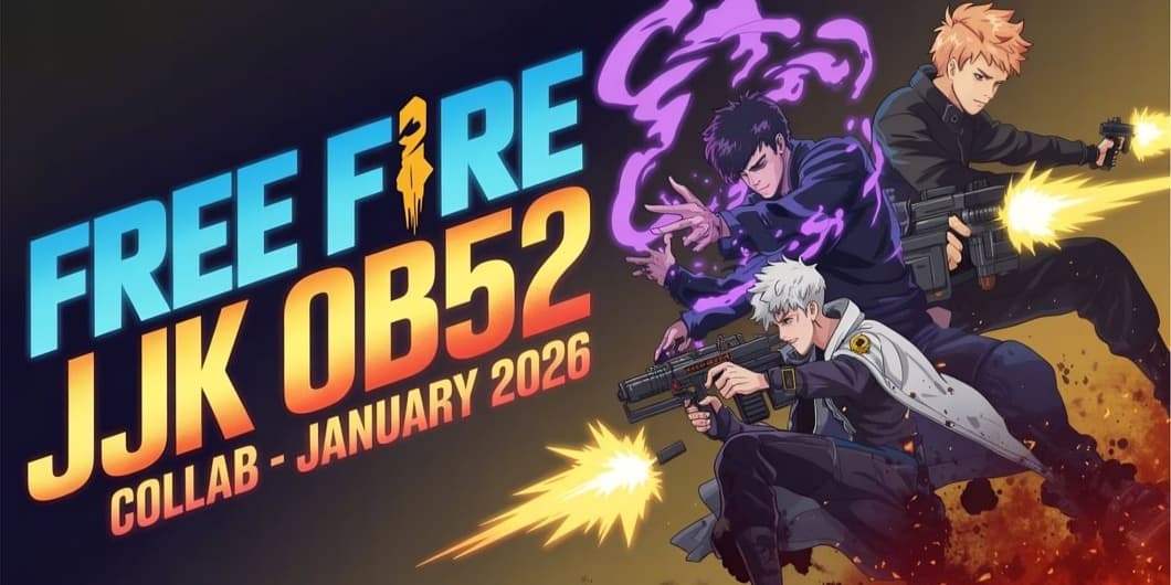 Free Fire MAX OB52 Update Launches With Jujutsu Kaisen Collaboration, New Features