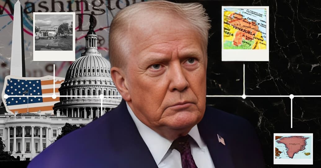 Trump Shares Altered Images of Greenland as US Territory, Escalates Diplomatic Tensions