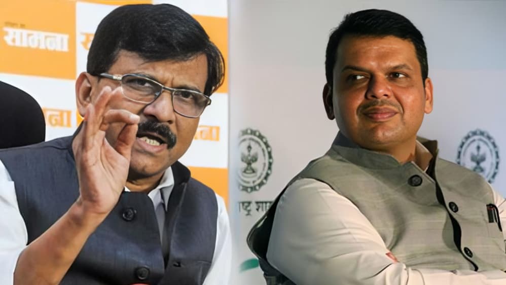 Sanjay Raut Criticises Devendra Fadnavis’ Davos Visit; Amruta Fadnavis Responds to Remarks