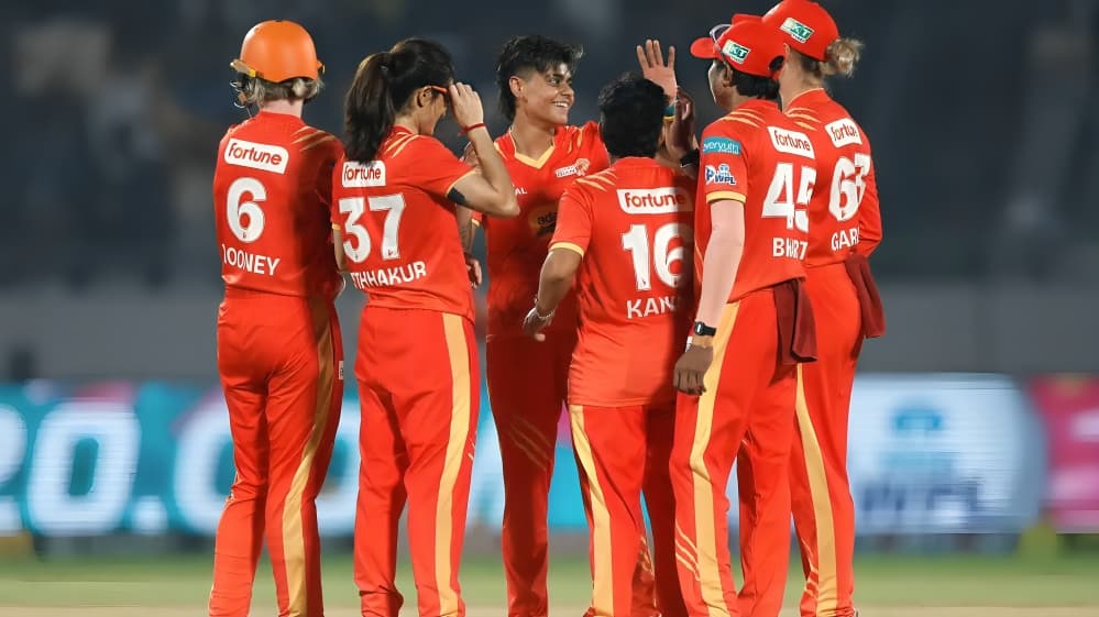 WPL 2026: Gujarat Giants Beat UP Warriorz by 45 Runs, Move to Second Spot