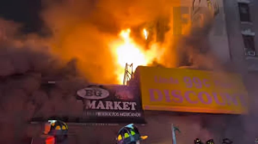 Suspected Gas Explosion Triggers Massive Fire at Bronx High Rise in New York, Fatalities Reported