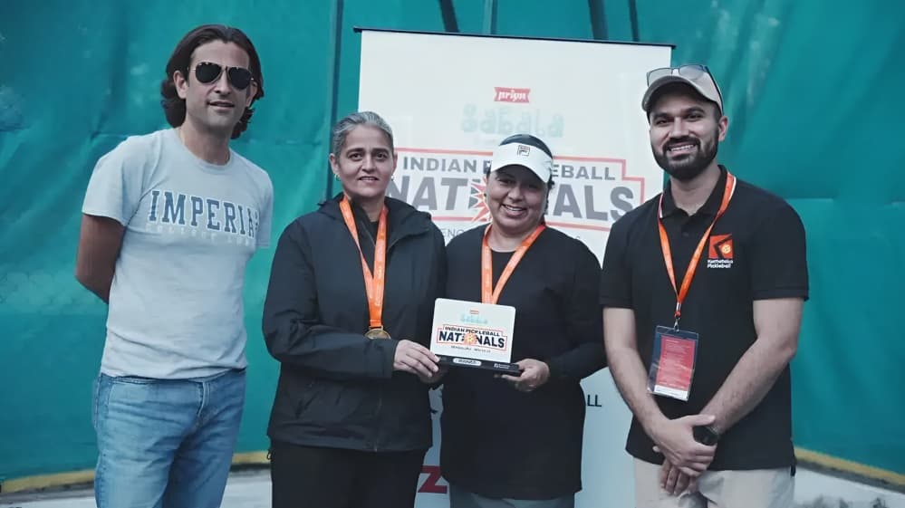 Indian Masters: Gaurika Chopra-Akhil Mathur vs Kavita Khanna-Thakurdas Rohira 50+ Mixed Doubles Final