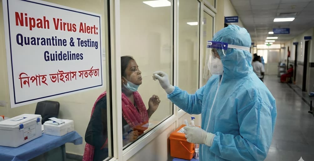Nipah Situation Under Control in West Bengal, Says Centre as Neighbouring Nations Step Up Screening
