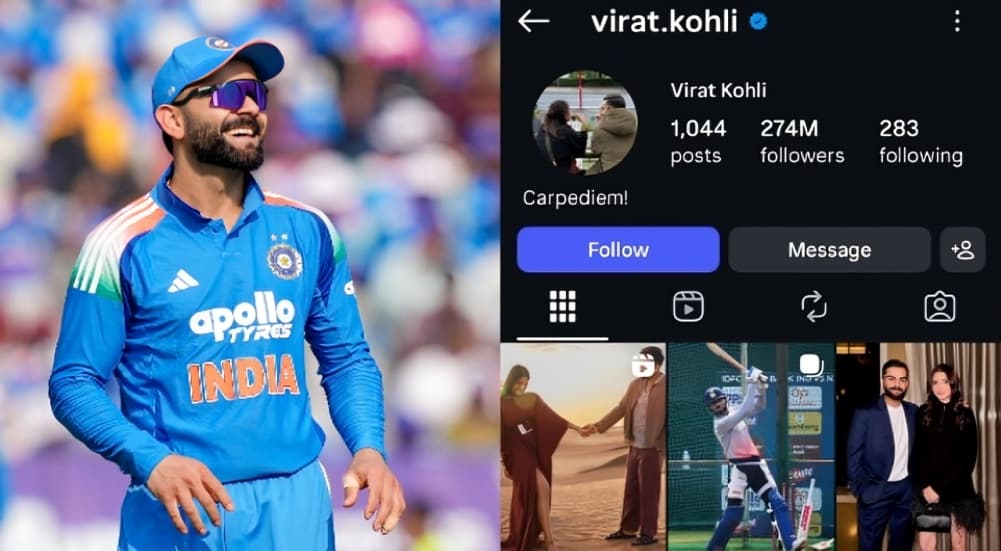 Virat Kohli’s Instagram Account Restored After Brief Disappearance, Continues to Dominate Social Media