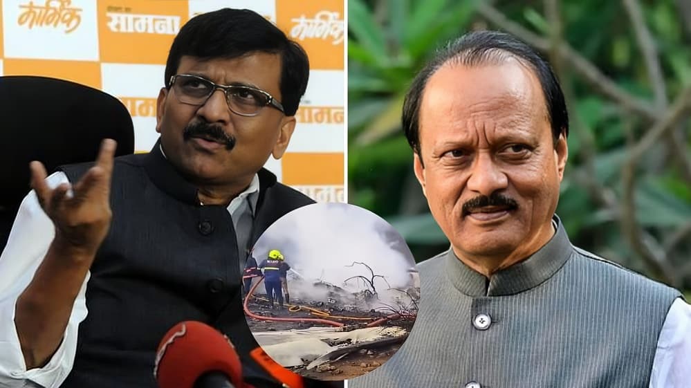 Sanjay Raut Raises Doubts Over Ajit Pawar’s Death, Seeks Probe Into Plane Crash
