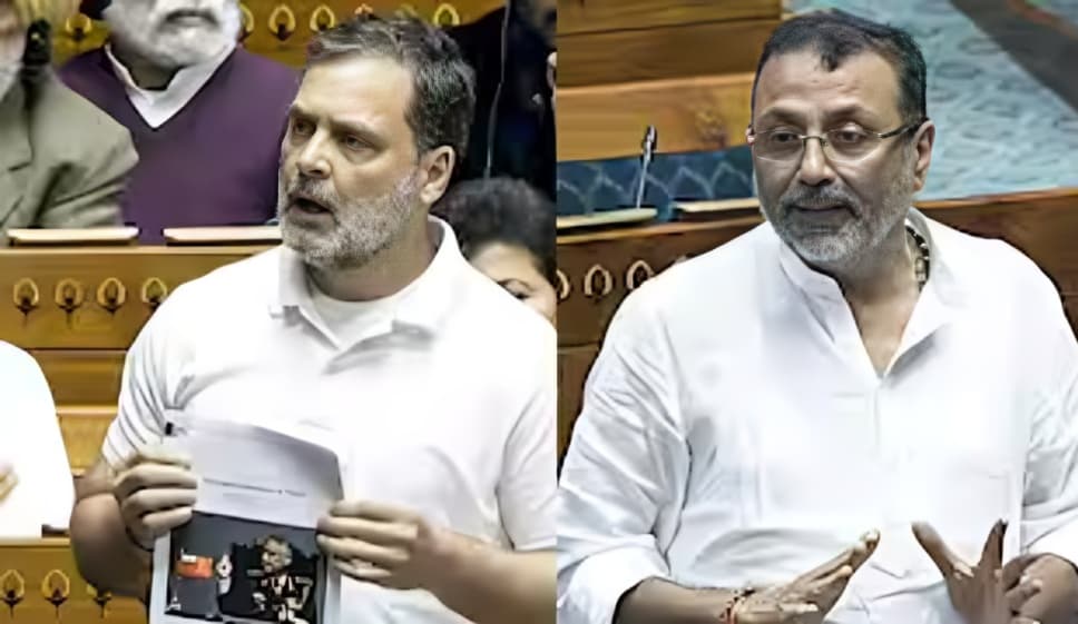 Rahul Gandhi Cites Gen MM Naravane Memoir Claim as Lok Sabha Adjourned Till 3 PM