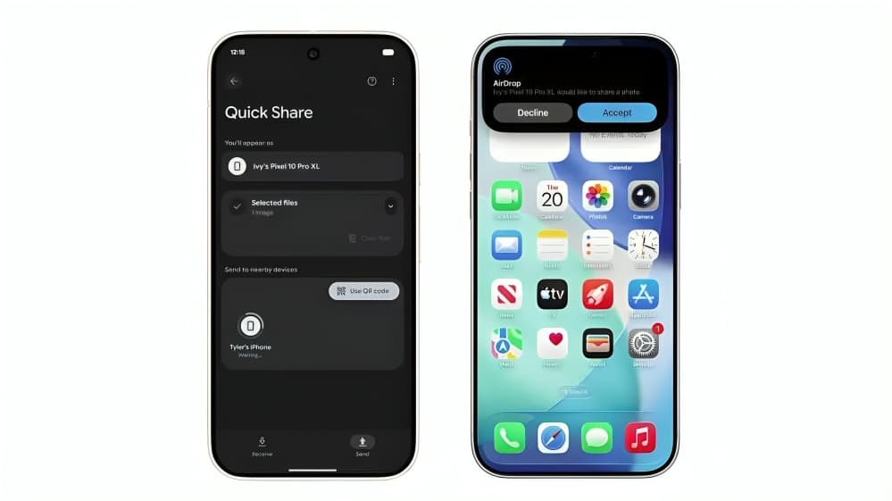 Android Phones to Get AirDrop-Like File Sharing With iPhone, iPad, and Mac Support