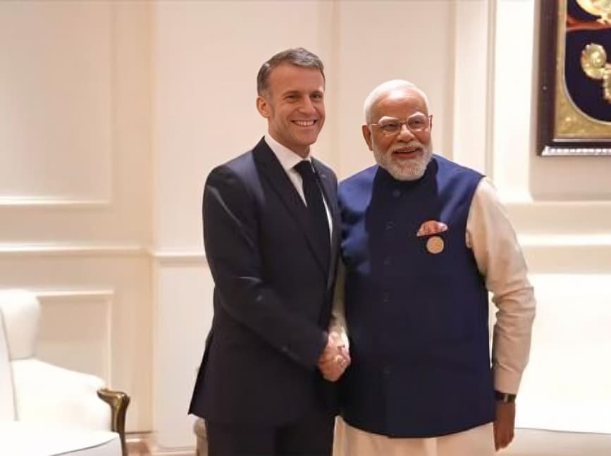 French President Macron Thanks India After Concluding Three-Day Visit