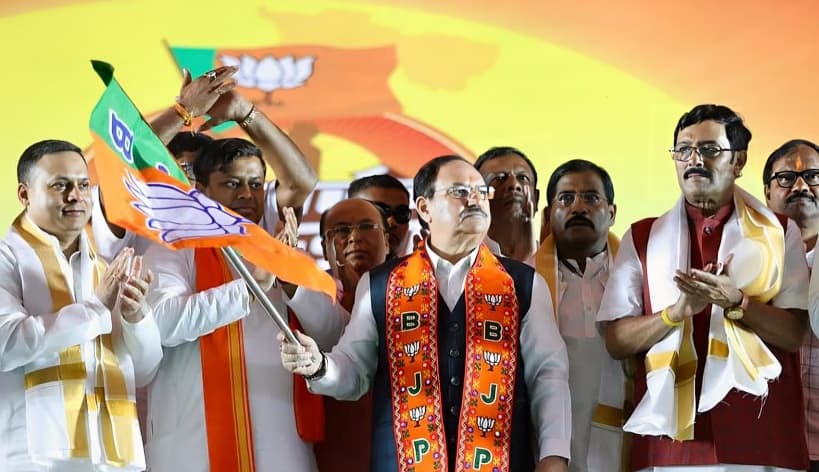 BJP Launches ‘Paribartan Yatra’ in West Bengal Ahead of 2026 Assembly Elections