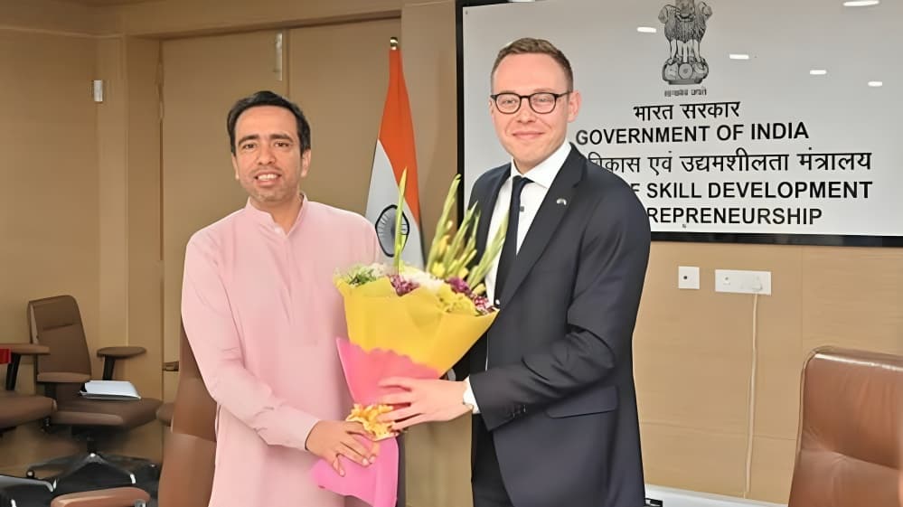 India And Finland Discuss Cooperation In Skill Development And Workforce Mobility