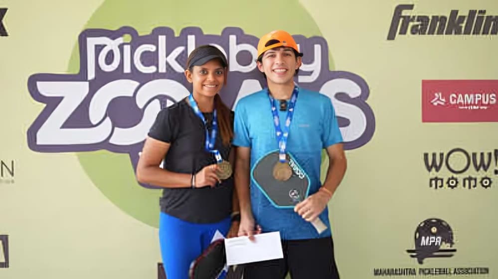 Raaquib Merchant and Priyanka Mehta win Advanced Mixed Doubles title at PickleBay Zonals West