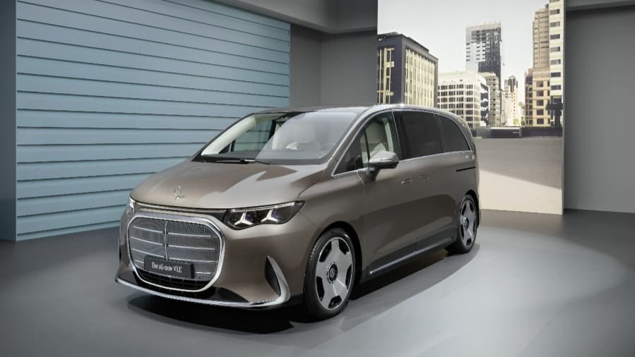 Mercedes-Benz Unveils VLE Electric MPV With 700km Range and Up to 415hp