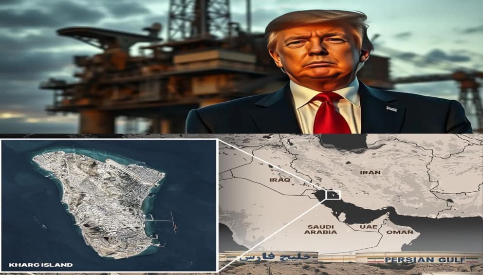 United States Targets Facilities on Iran’s Kharg Island Donald Trump Warns Against Threats to Strait of Hormuz