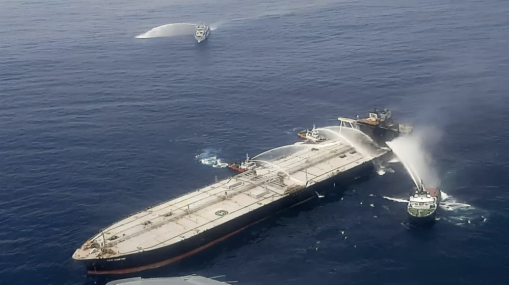 Indian Oil Tanker Jag Laadki Continues Voyage Safely After Fujairah Oil Terminal Incident
