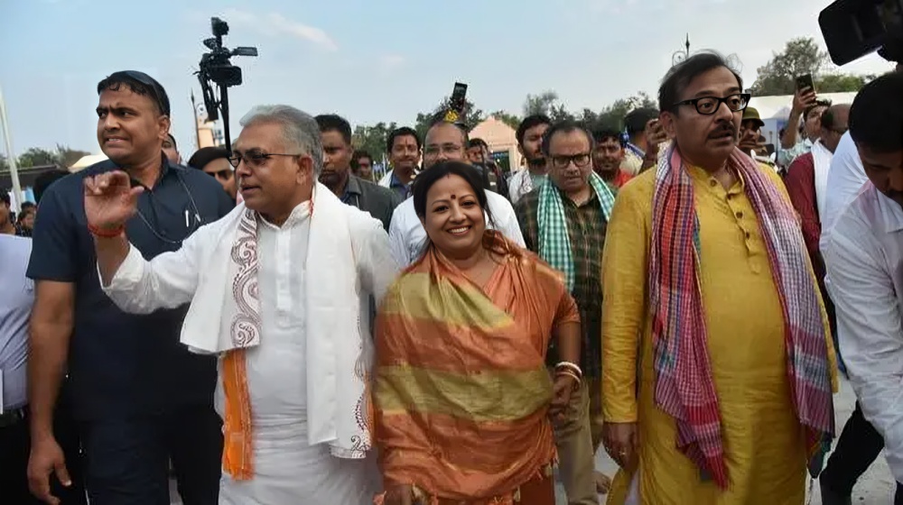 West Bengal Elections 2026: Dilip Ghosh Criticises Mamata Banerjee, Raises Questions on Poll Prepare