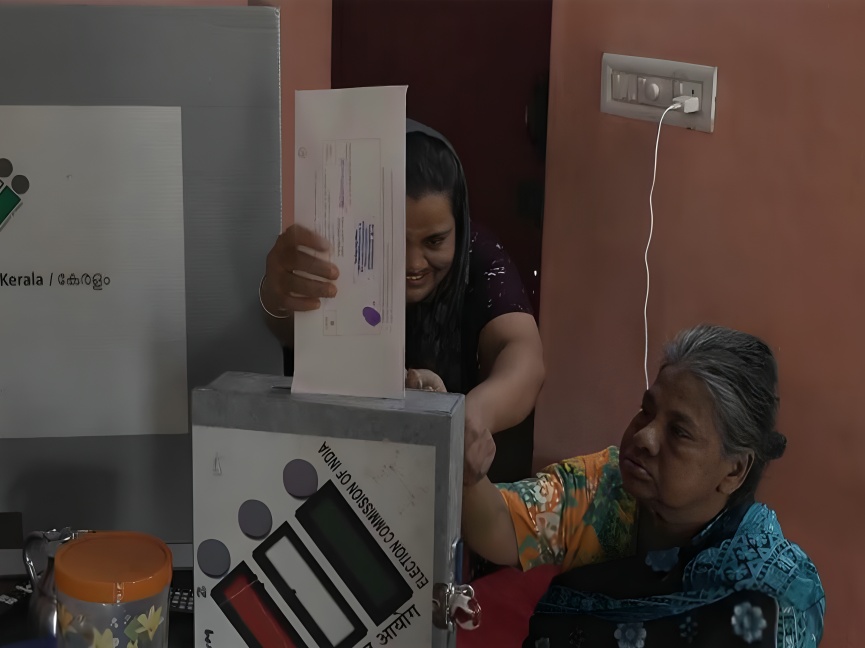 Kerala Assembly Elections Home Voting Begins for Elderly and Differently Abled Voters