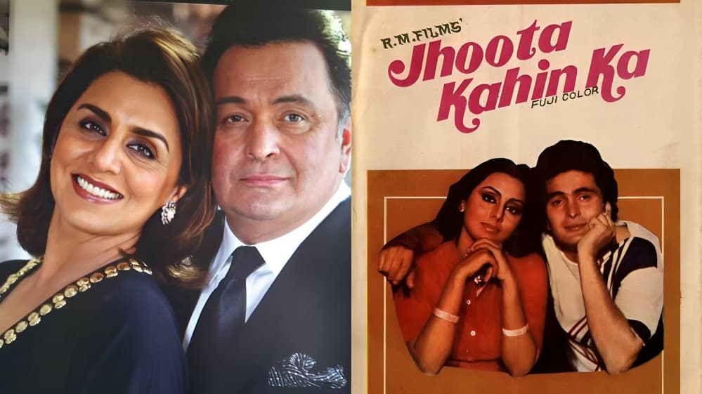 Neetu Kapoor Remembers Rishi Kapoor as Jhootha Kahin Ka Completes 47 Years