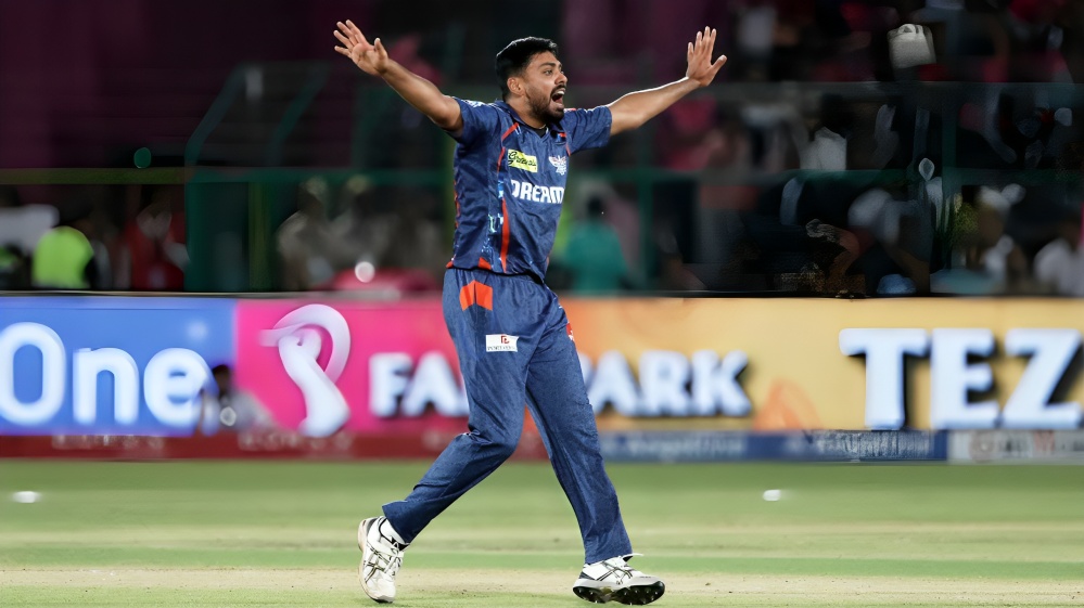 Avesh Khan’s on field action sparks discussion after LSG win over SRH