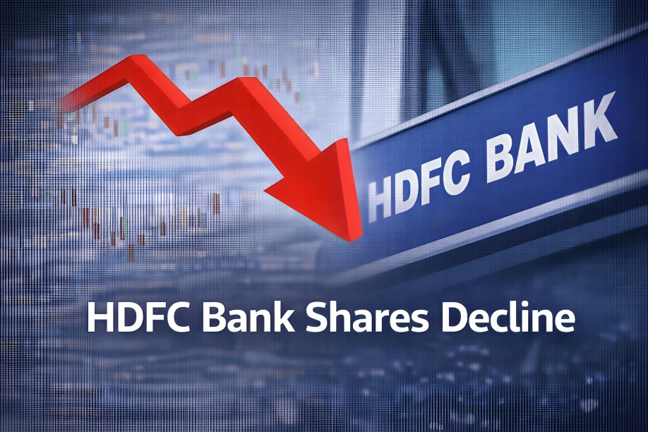 HDFC Bank shares decline as FIIs reduce stake, market reacts to investor movement